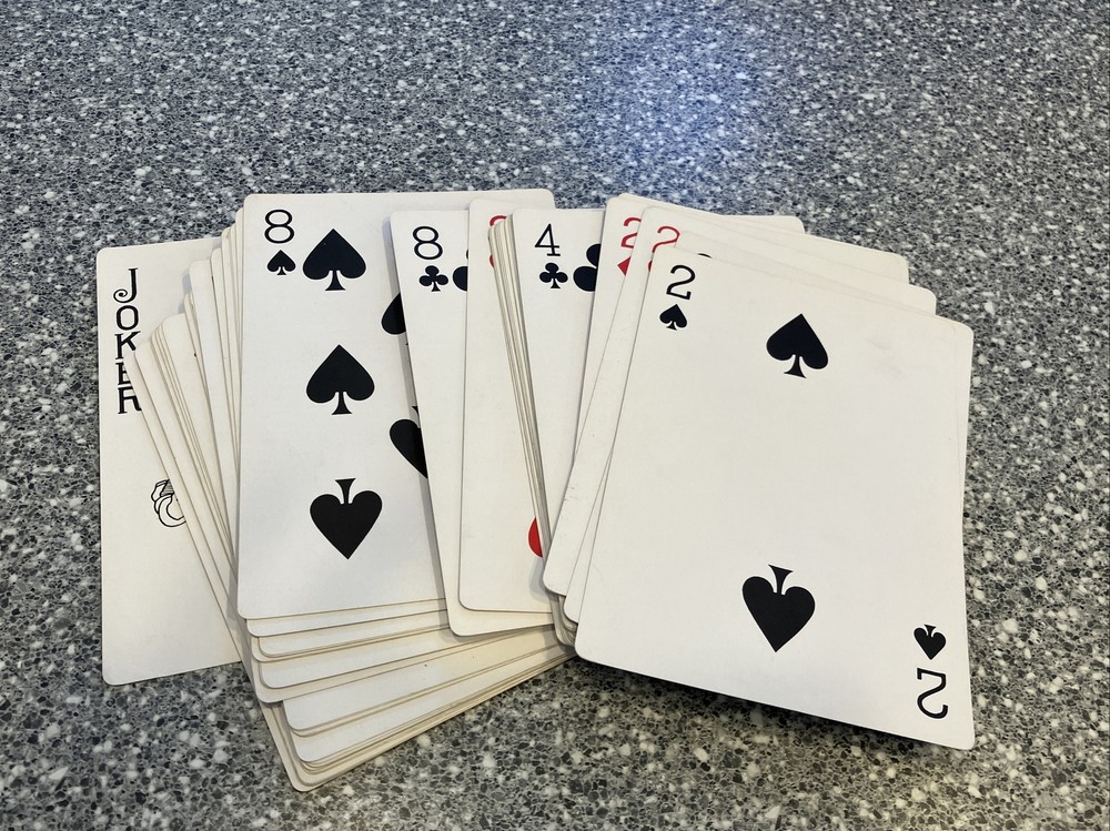 “DAVE & BUSTER’S” JUMBO PLAYING CARDS-RARE!