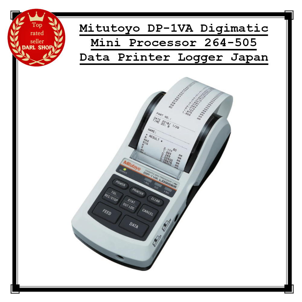 Mitutoyo DP-1VA Digimatic Mini Processor 264-505 Data Printer Logger Japan