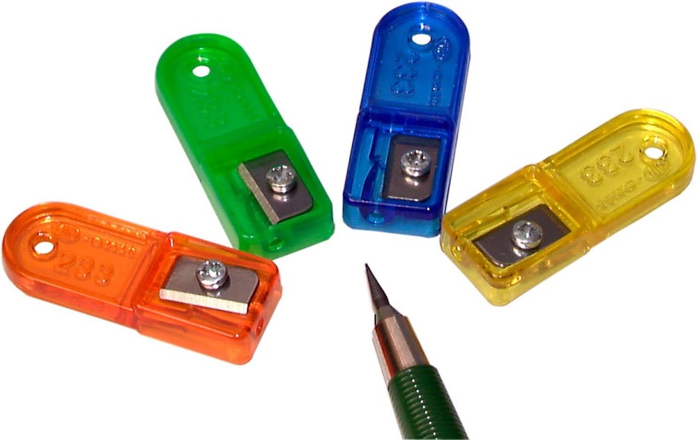 Kum 303.58.21 Plastic Lead Pointer Pencil Sharpener, 1 Assorted Multi