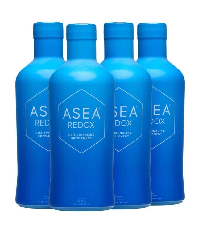 4 Bottles of ASEA Redox Supplement (32 oz. each) - New, Sealed And 100% Genuine.