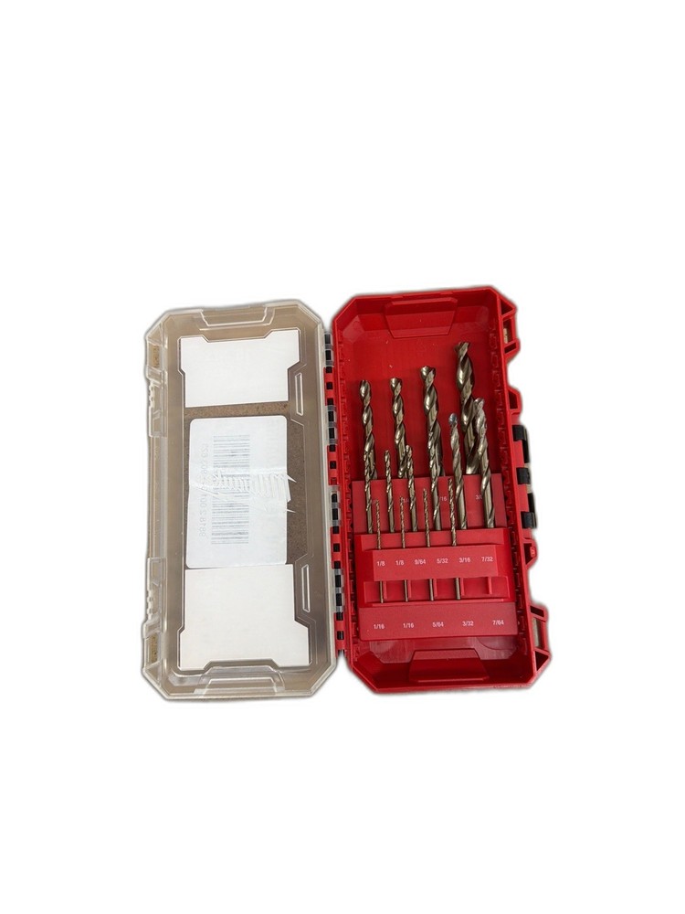 Milwaukee Cobalt Red Helix Drill Bit Set for Drill Drivers (15-Piece) Missing