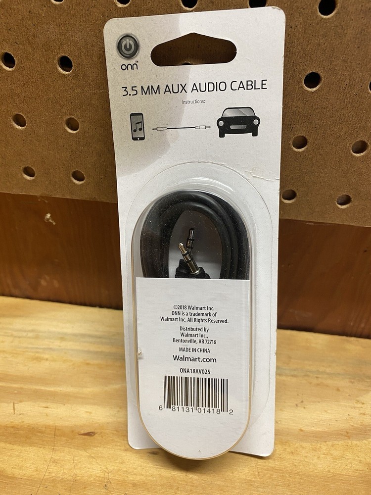 ONN 3.5mm Aux Audio Cable