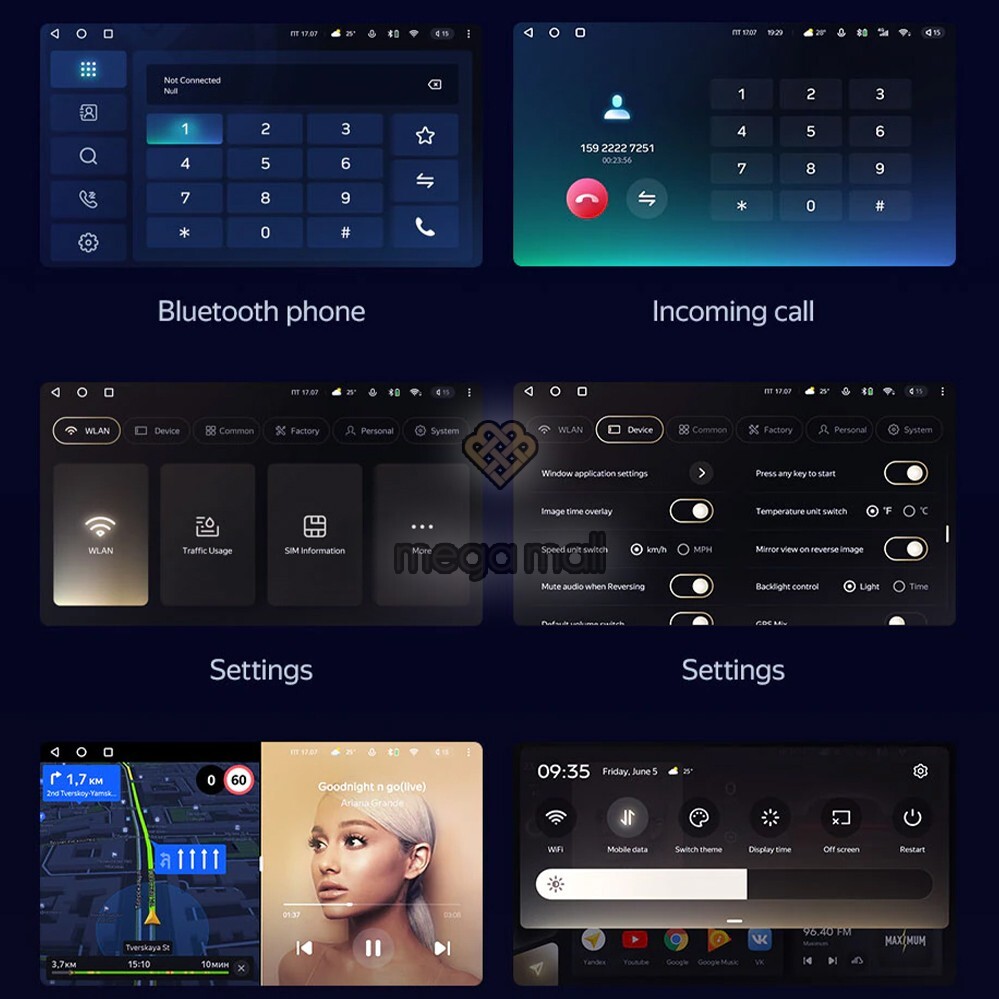 12 " Touchscreen Android Auto USB GPS Carplay for Audi A4 A5 B9 Navigation