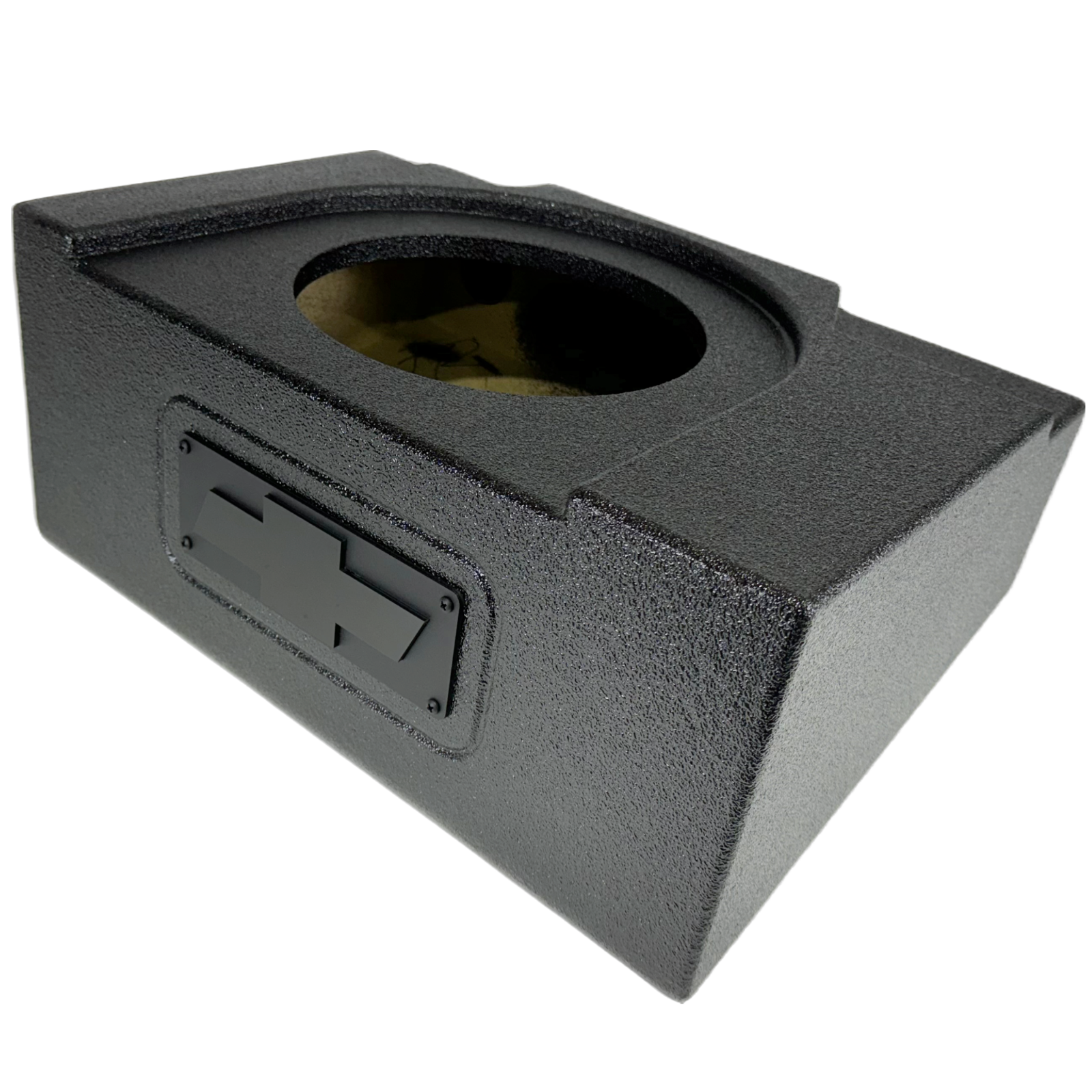 Silverado Sierra 07-18 Crew Cab Subwoofer Box Enclosure Single Woofer 1x12"