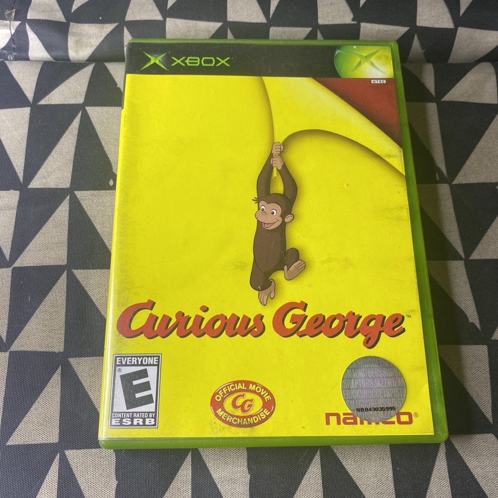 Curious George (Microsoft Xbox, 2006) Case And Manual Only
