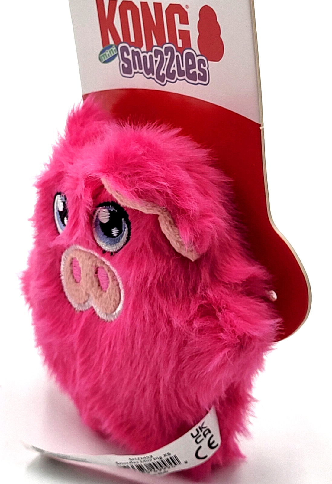 KONG Snuzzles Mini (3pk) Duck-Frog-Pig XS Squeaky Soft Plush Dog Toy 4"