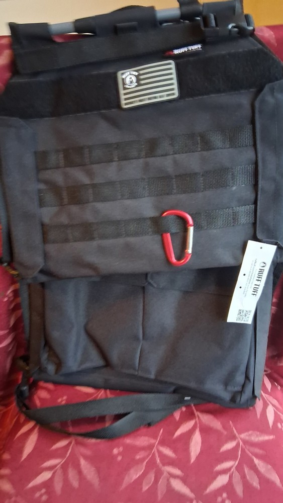 (1) Ruff Tuff FLEXOPS-01 Flex OPS Seat Back Organizer and Storage System