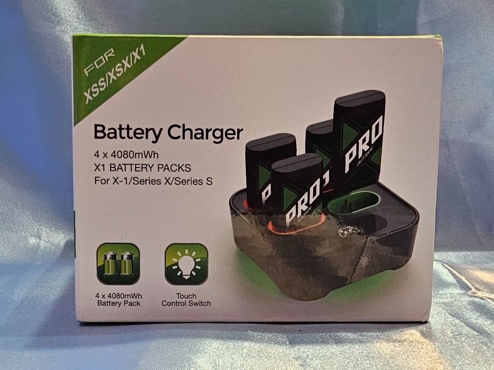 UPGRADED CHARGER FOR XBOX ONE CONTROLLER BATTERY PACK W/CHARGING CABLE