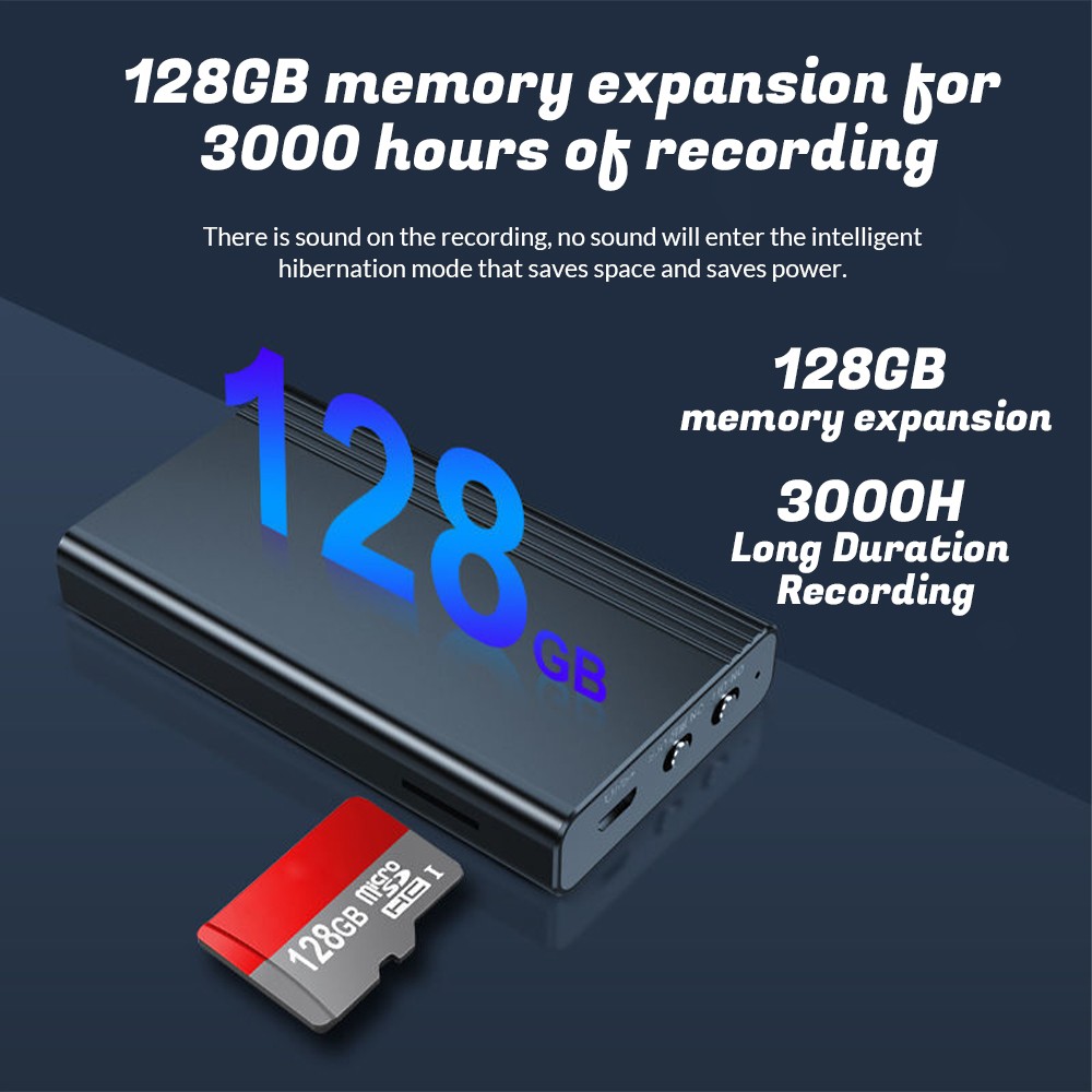 Mini Hidden Spy Voice Activated Recorder Digital Audio Magnetic Dictaphone MP3