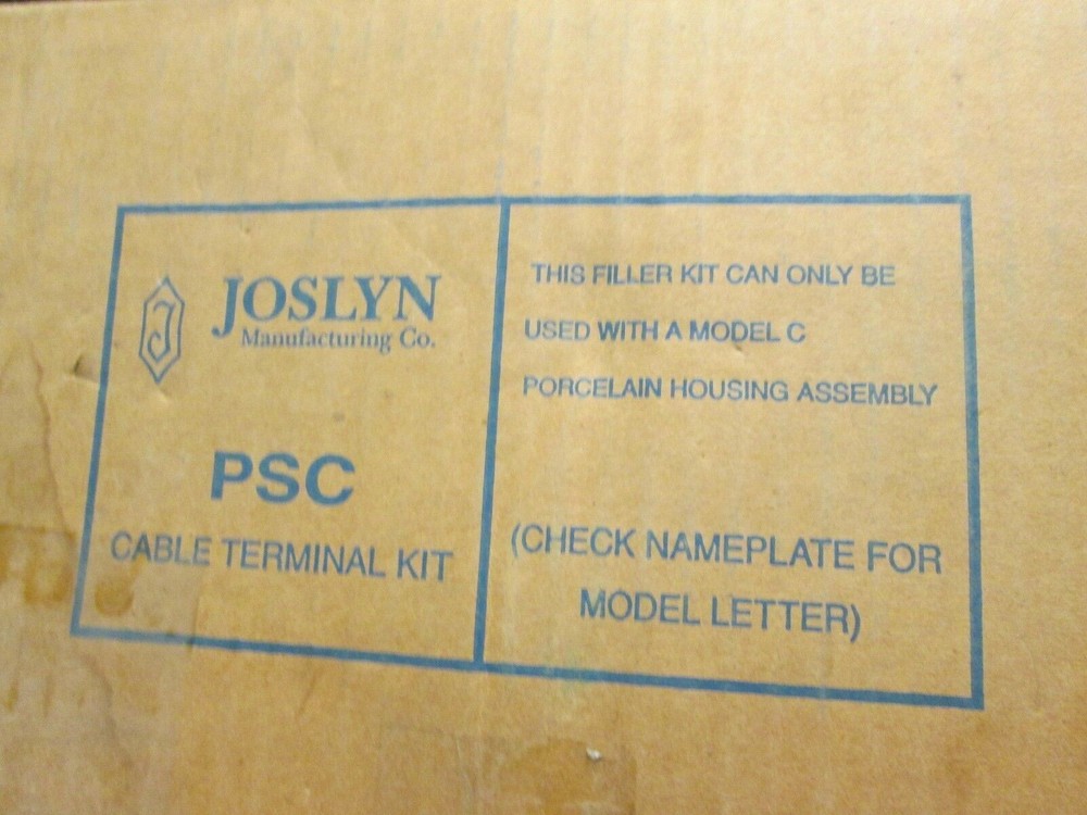 Joslyn PSC Cable Terminal Kit J9280-3 New Surplus