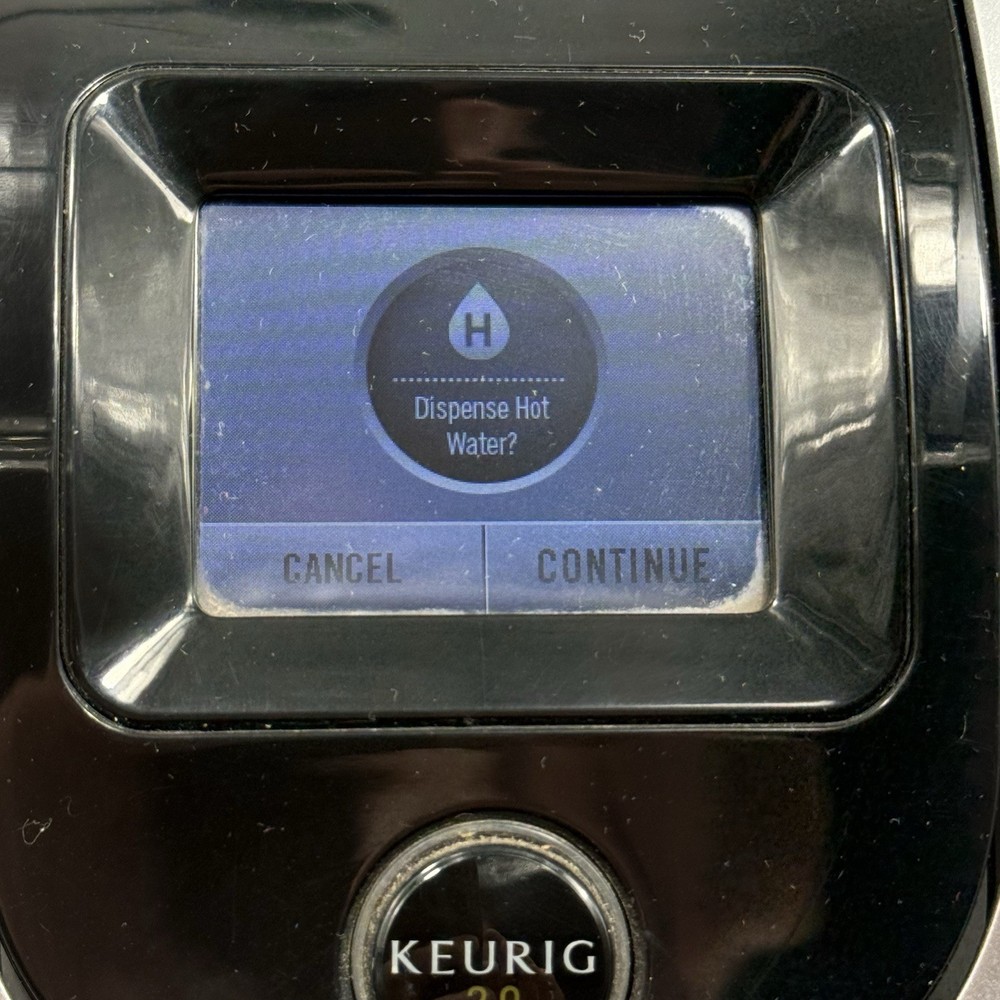 Keurig K2.0 300 Programmable Coffee Maker Touch Display TESTED K-Cup Pod Black