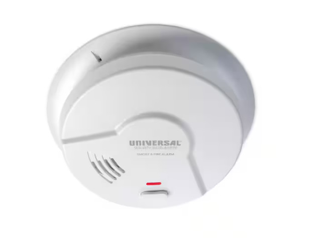 USI (3-Pack) 10-Year Battery Powered Smoke & Fire Detector w/Ionization Sensor