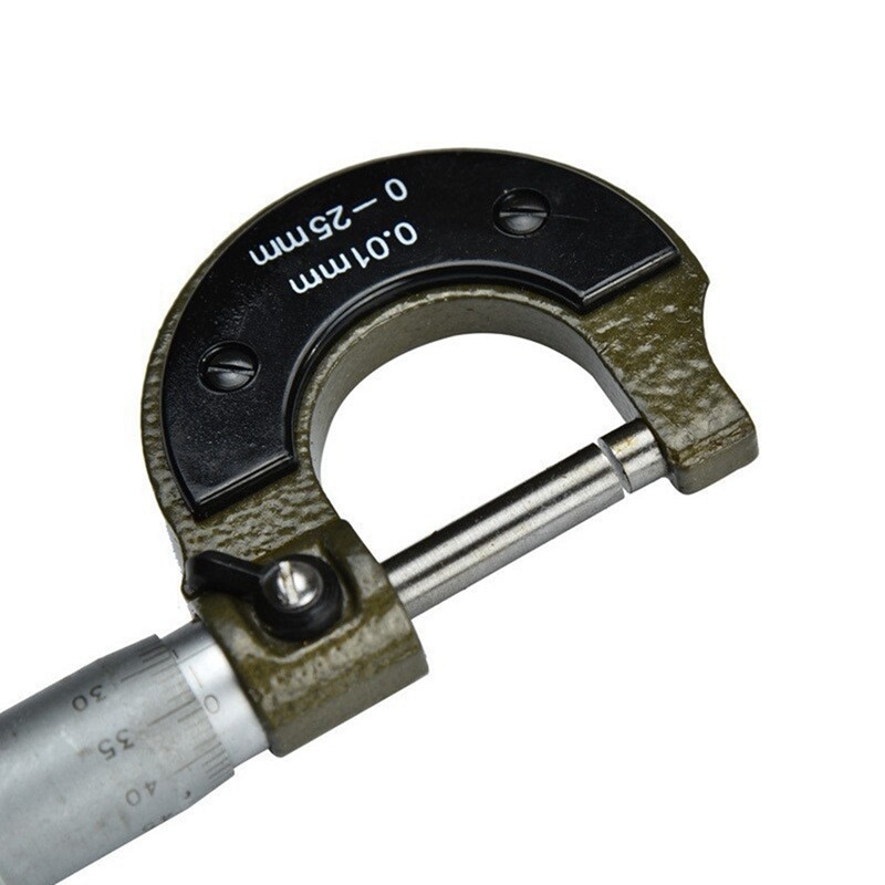 High Precision Round Pipe Diameter Micrometer Measuring Ruler, 0-25mm, Ind7723-
