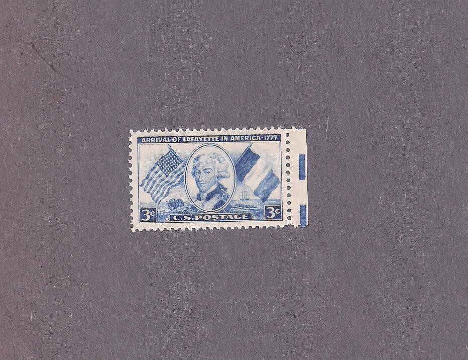 #1010 Lafayette Issue mint NHOG