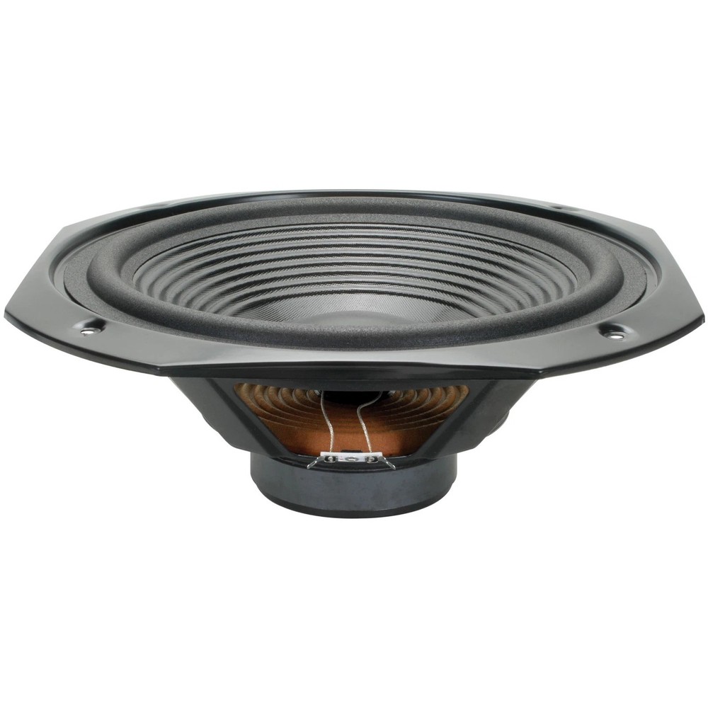 12" Square Frame Paper Cone Woofer Black