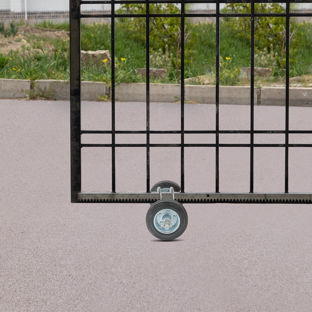 Rolling Gate Hardware Kit, Heavy Duty Sliding Gate Rollers Sliding Gate Wheels