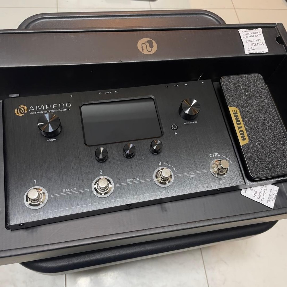 HOTONE AMPERO Multi Effects Pedal New Opened