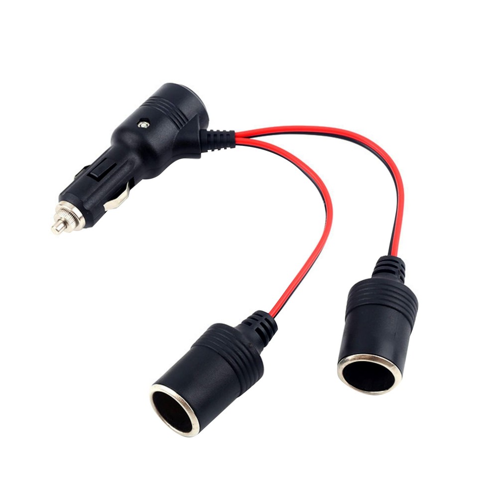 12-24V 10A Input/Output Universal Car Cigarette Lighter Splitter Adapter