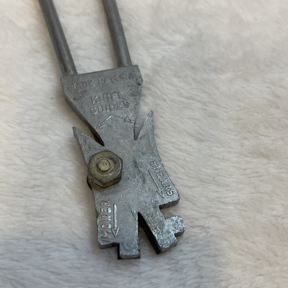 Vintage aluminum MOWER/ SHEARS sharpener