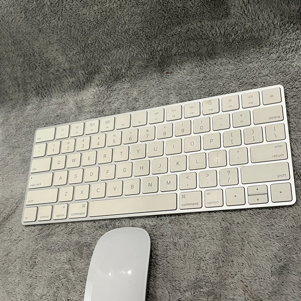 Apple A1644/A1657 Magic Keyboard 2 & Magic Mouse 2 Wireless Bluetooth Mac TESTED