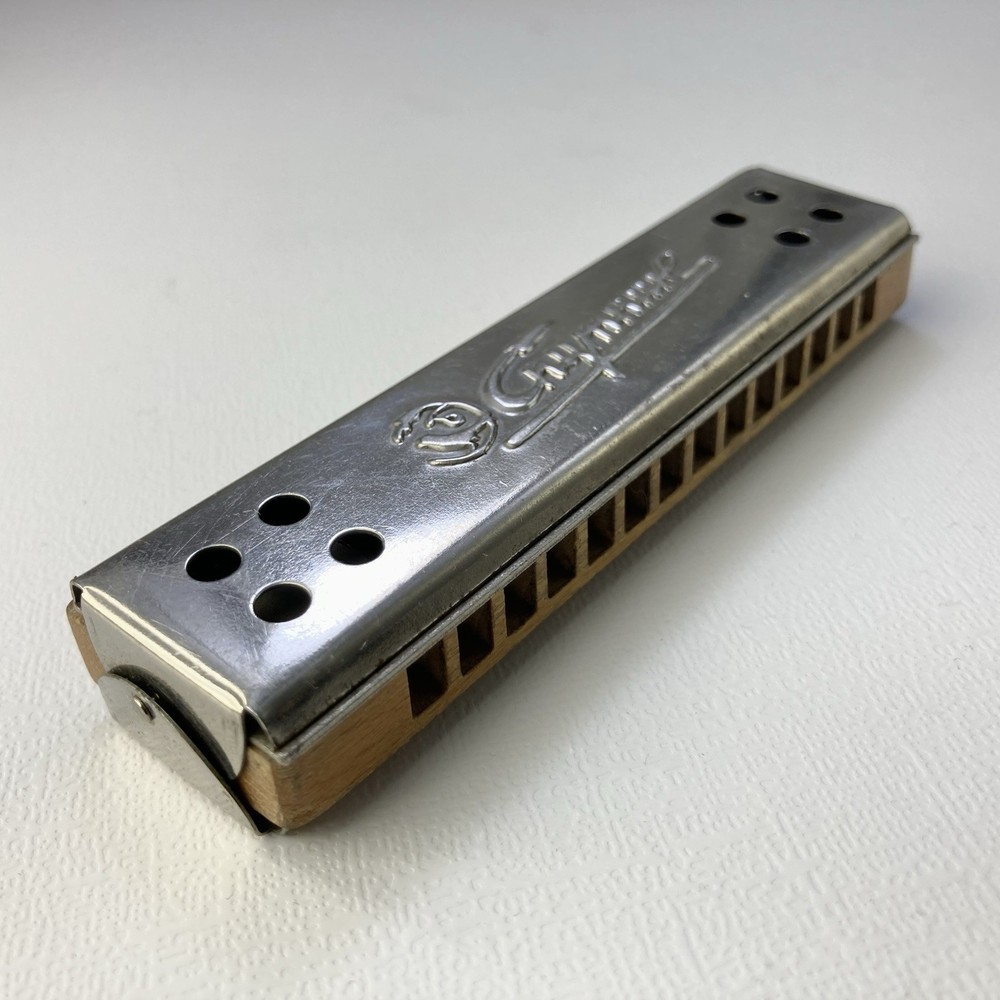 Vintage Soviet “Sputnik” Harmonica – Made in USSR