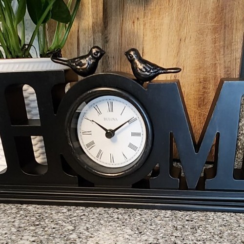 Bulova Home Shelf/Mantle/Table Clock