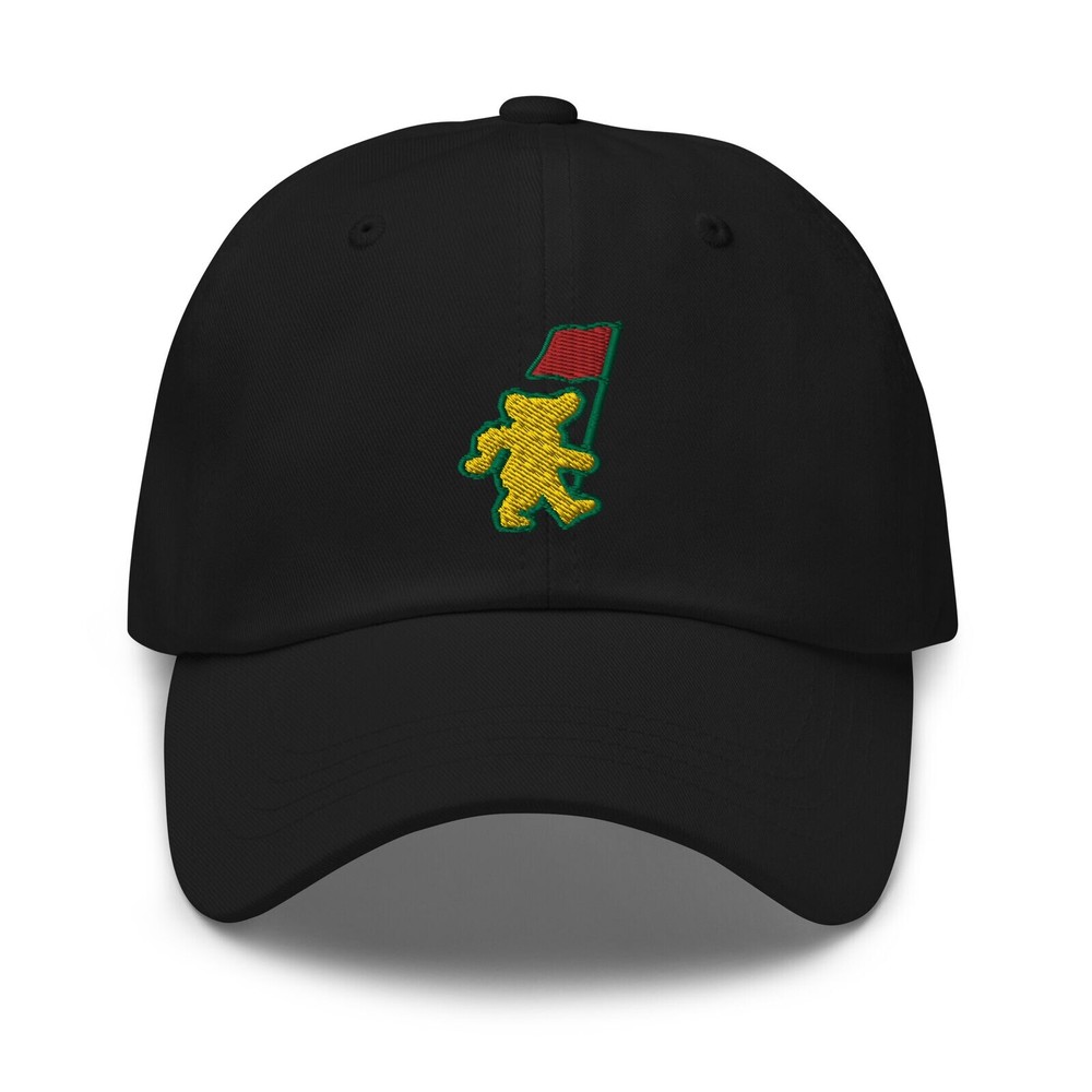 Grateful Dead Dancing Bear Masters Hat Dad hat Masters Augusta Cap Golf Hat
