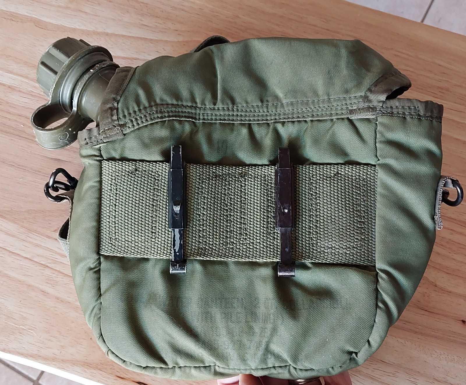 Vietnam Era Early 1968 2QT Canteen Cover w/ matching 1968 Canteen