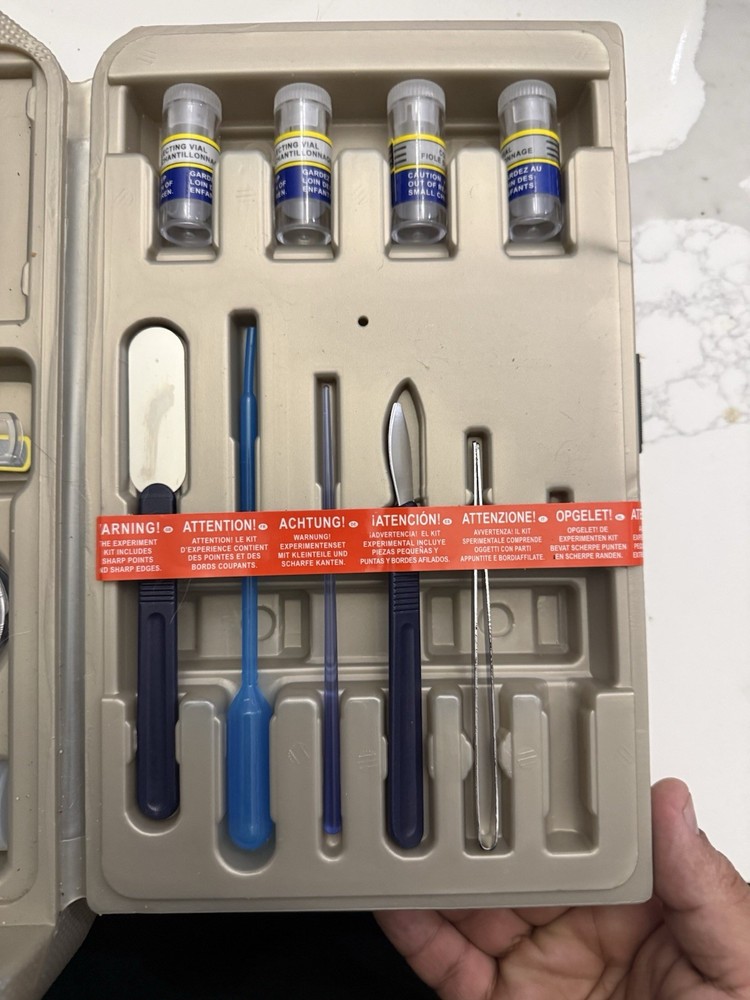 Micro-Science Complete Microscope Set with Accessories and Slides