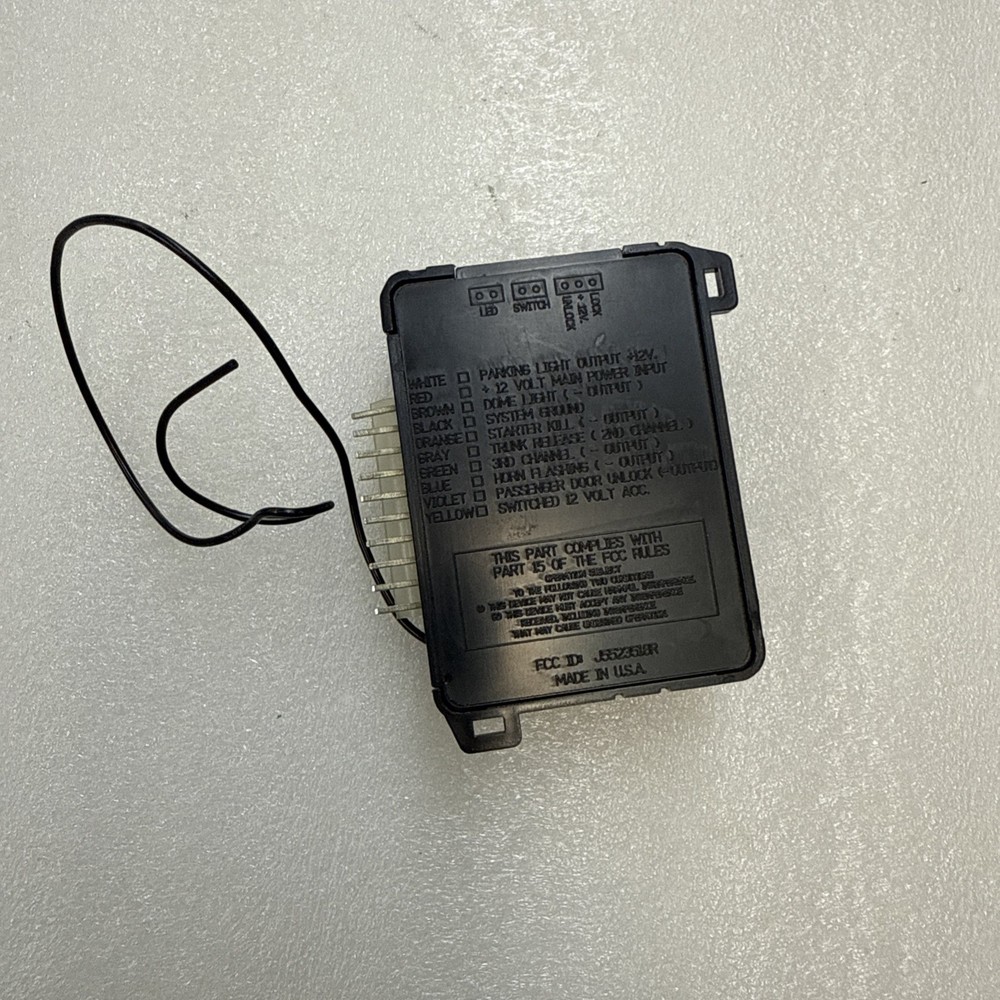 NEW SPAL AMENITY RE4 Remote ENTRY Module w/PAPERWORK / LED / PROGRAM SWITCH