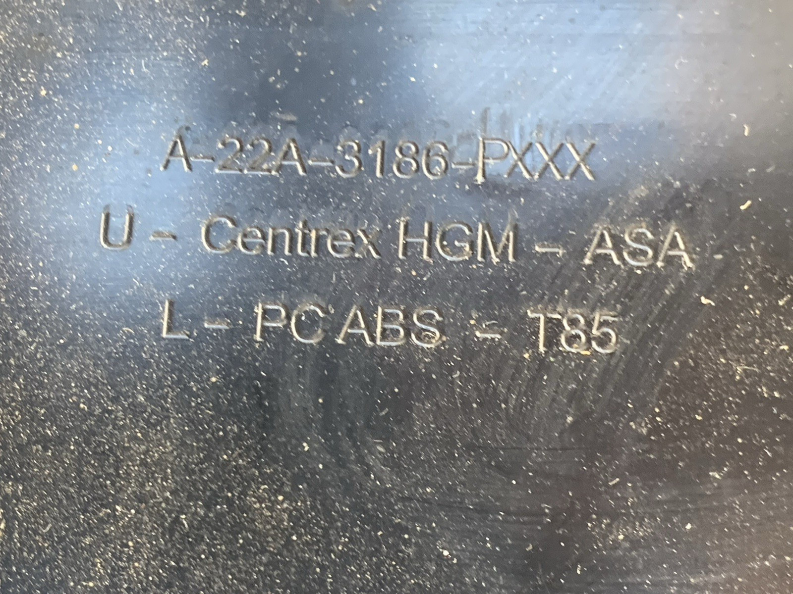 2006-2009 OEM Pontiac G6 Convertible Top Tonneau Cover Rear Boot Lid -chipped