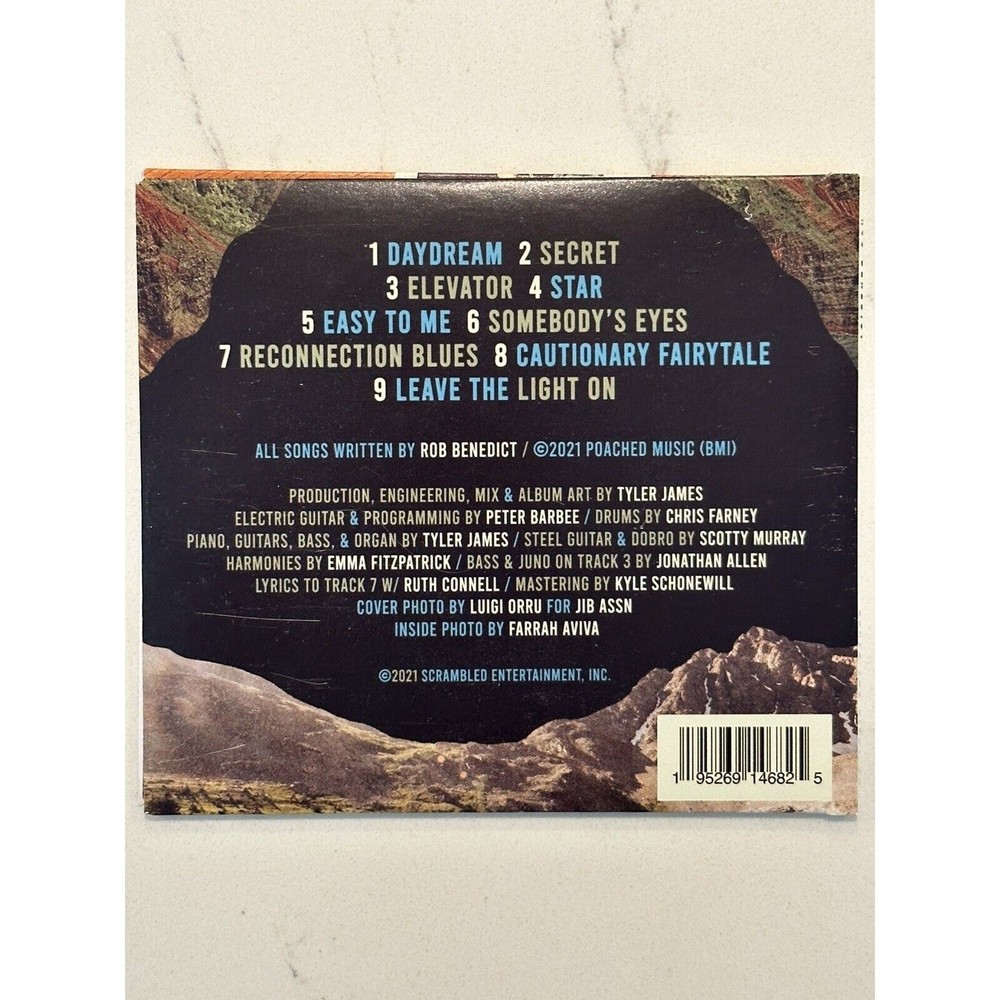 Rob Benedict - Leave The Light On Signed / Autographed Cd
