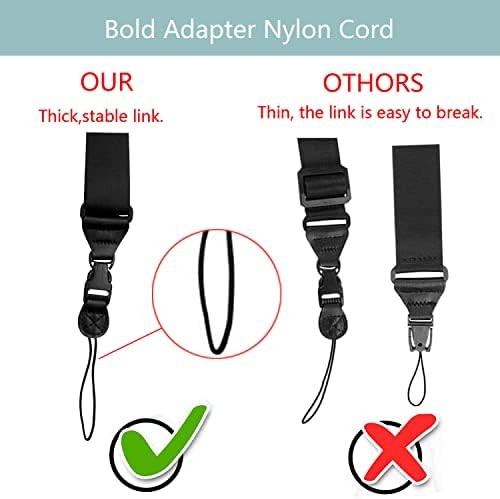 Adjustable shoulder strap nylon lanyard for devices