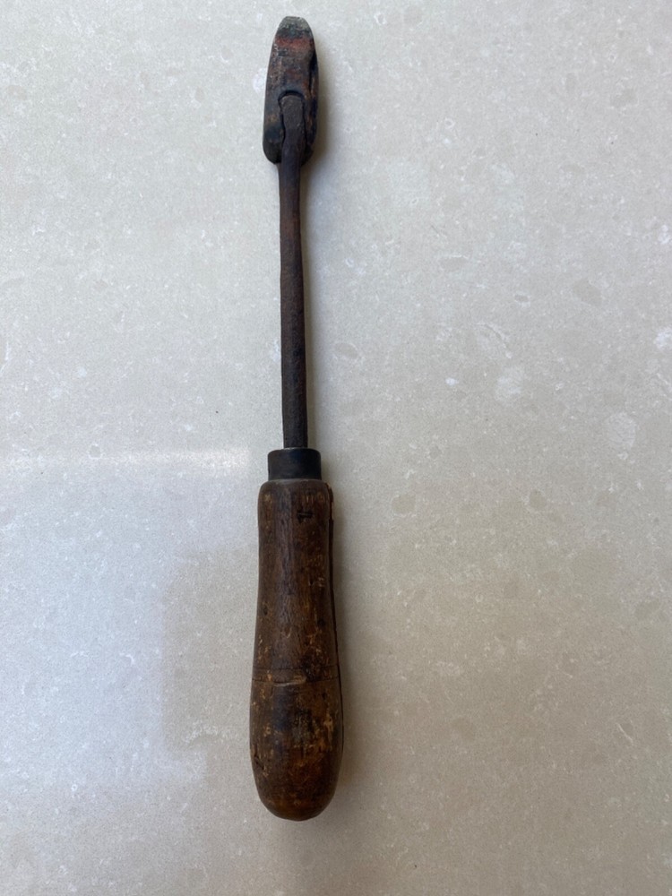 Antique Hand Forged Soddery Tool Heavy