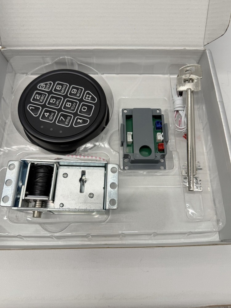 High Security Electronic Safe Lock Replacement Kit With 2 Override Keys