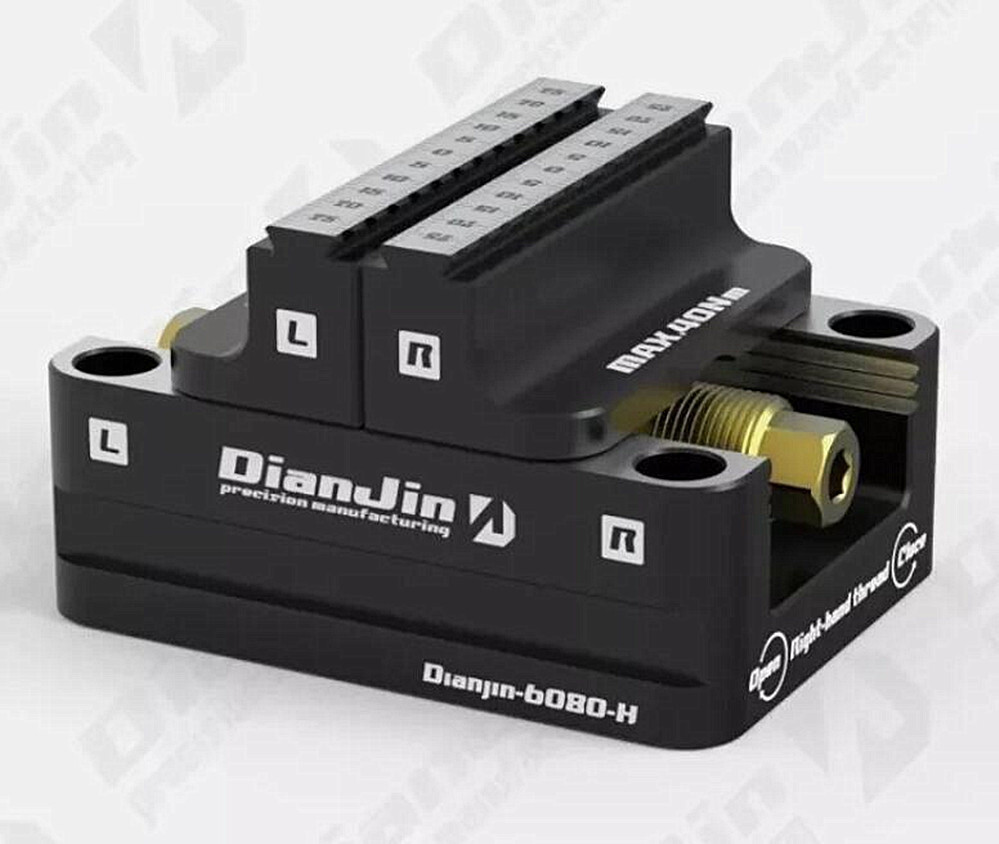 Four And Five-Axis Fixture Self-Centering Vise Zero-Point Quick-Change Four-Axis