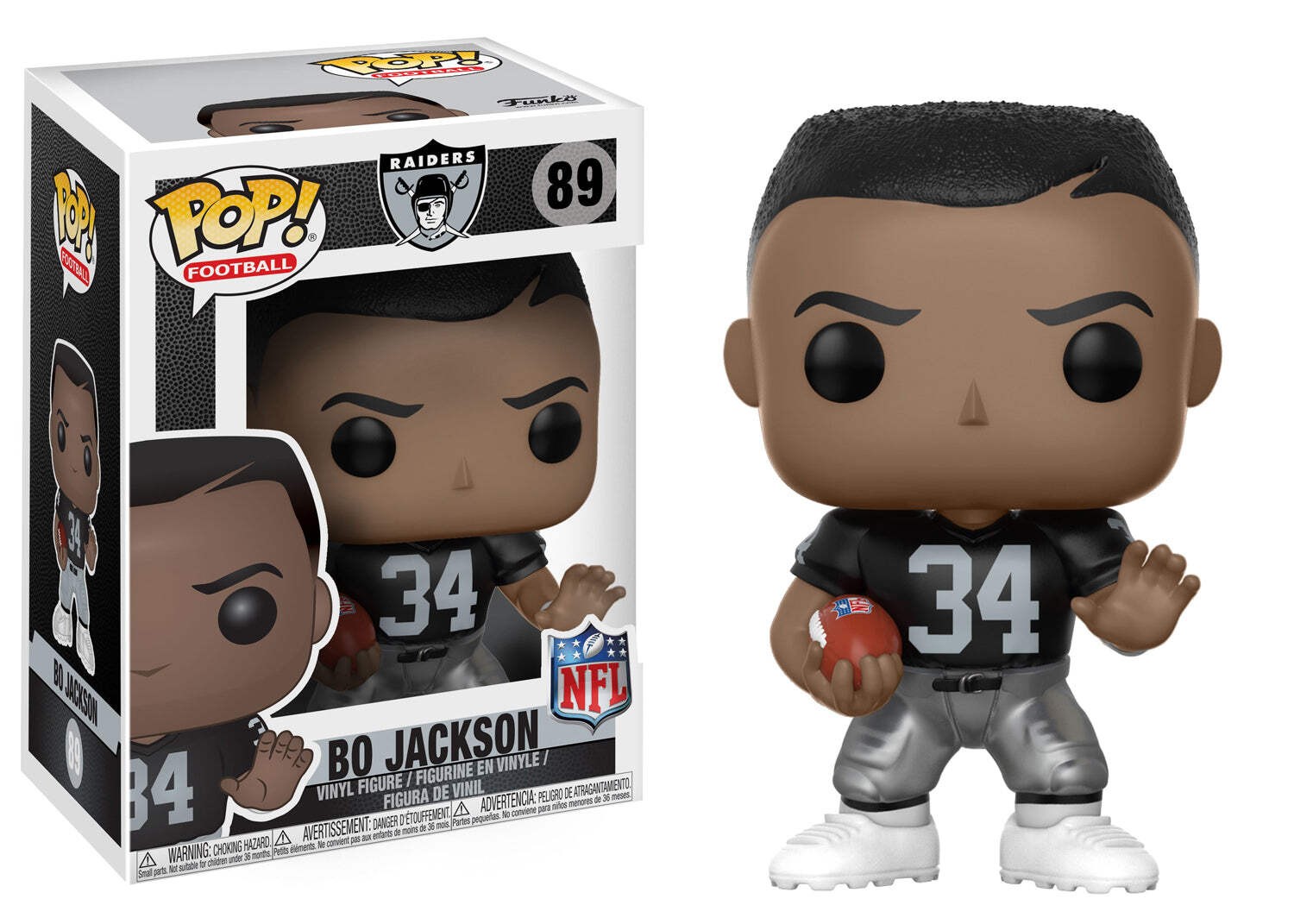 Funko POP! Football: Raiders - Bo Jackson #89