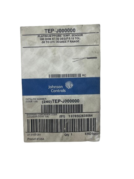 Johnson Controls TEP-J000000 Temperature Probe Sensor FAST FREE SHIPPING c