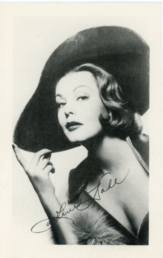 Arlene Dahl - Signed Items (2)