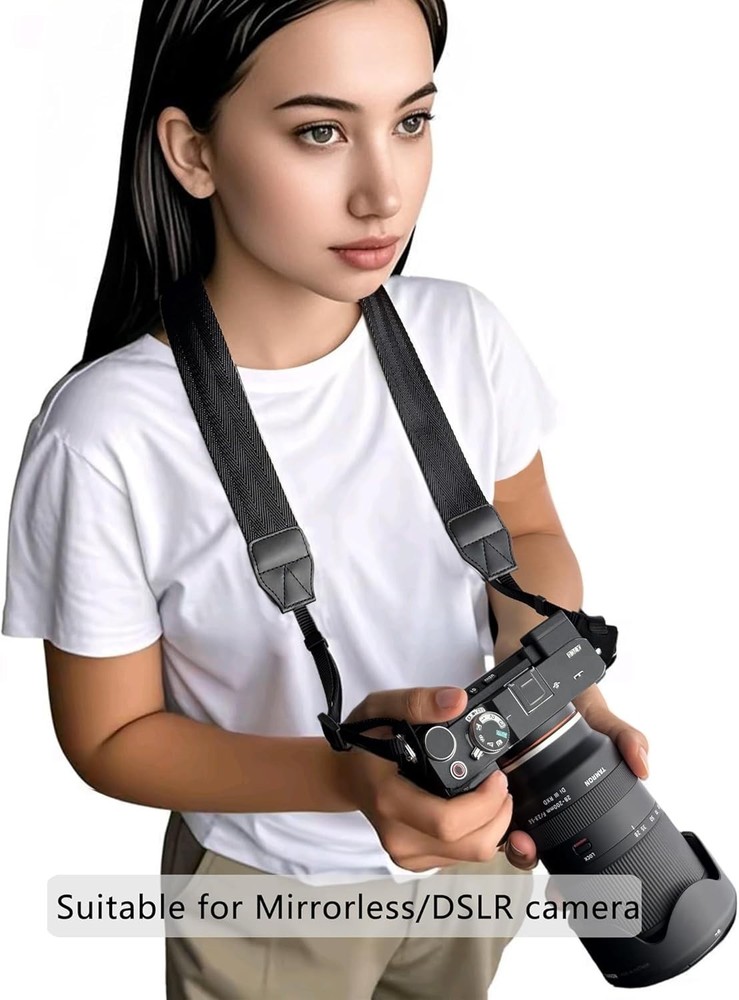 Lightweight Adjustable Camera and Binoculars Neck Strap – Stylish & Functional