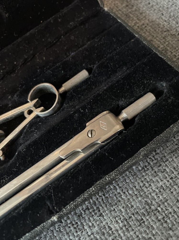 Vintage Jakar Technical Drafting Drawing Instruments - T.200 & Another