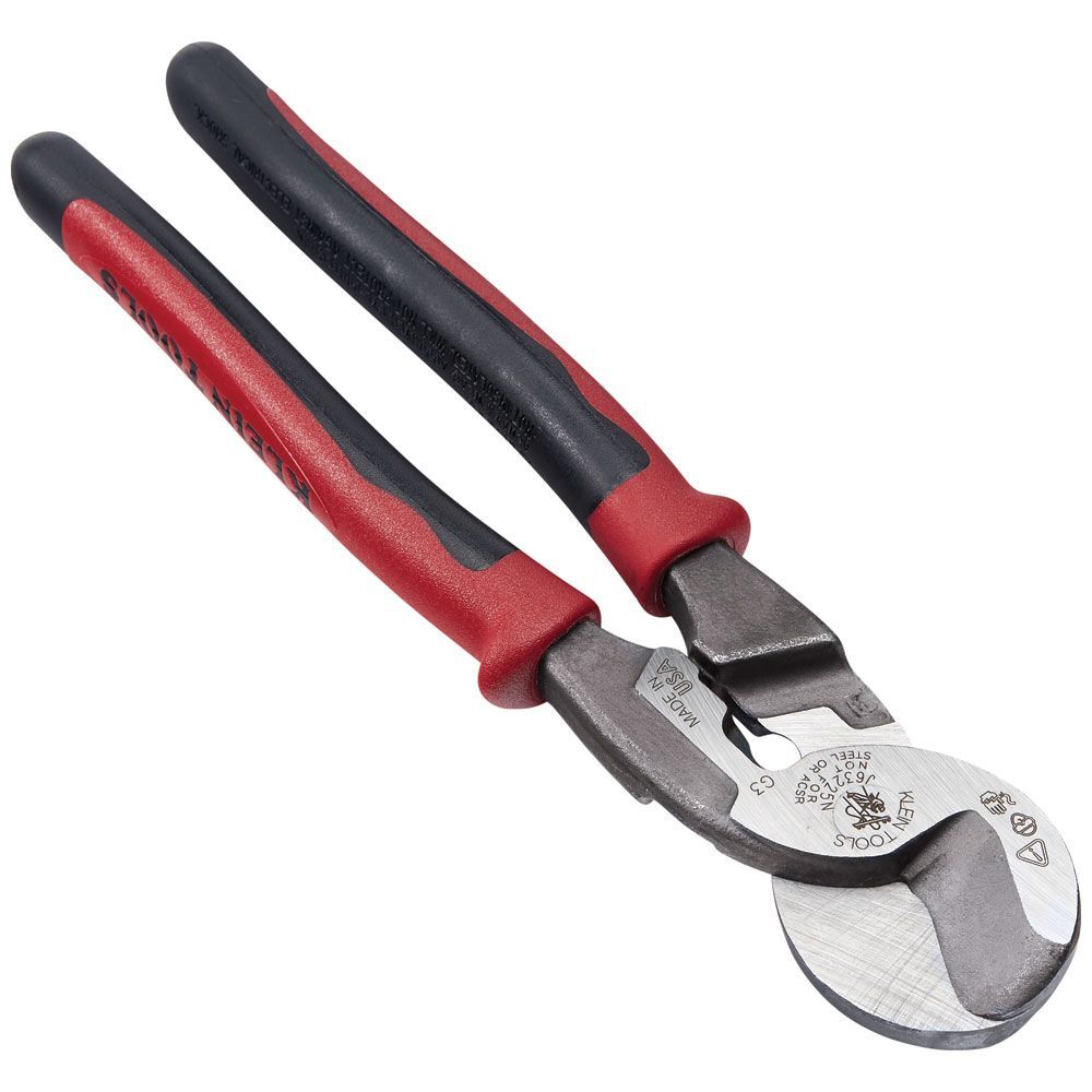 Klein Tools J63225N Journeyman™ High Leverage Cable Cutter with Stripping