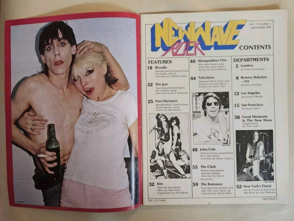 NEW WAVE ROCK Magazine KISS