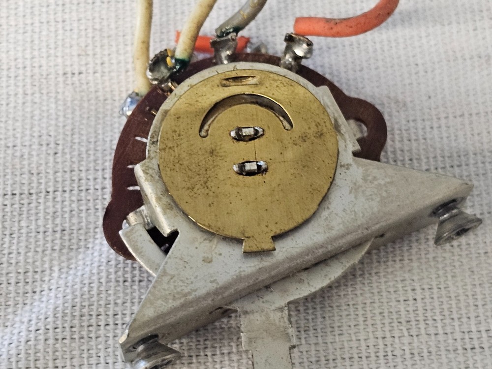Bell Carillon 6060 Tube Amplifier Speaker A B AB Selector Toggle Switch Dial