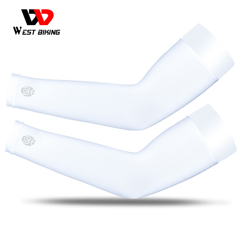 Ice Silk Cycling Arm Sleeve Outdoor Sports UV Protection Arm Covers Sun Sleeves