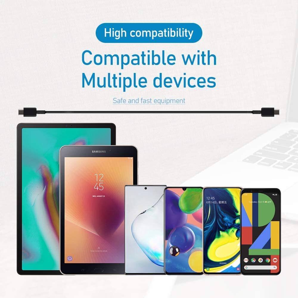 25w Type C USB-C Super Fast Charger Wall Adapter Cable For Samsung Galaxy Note