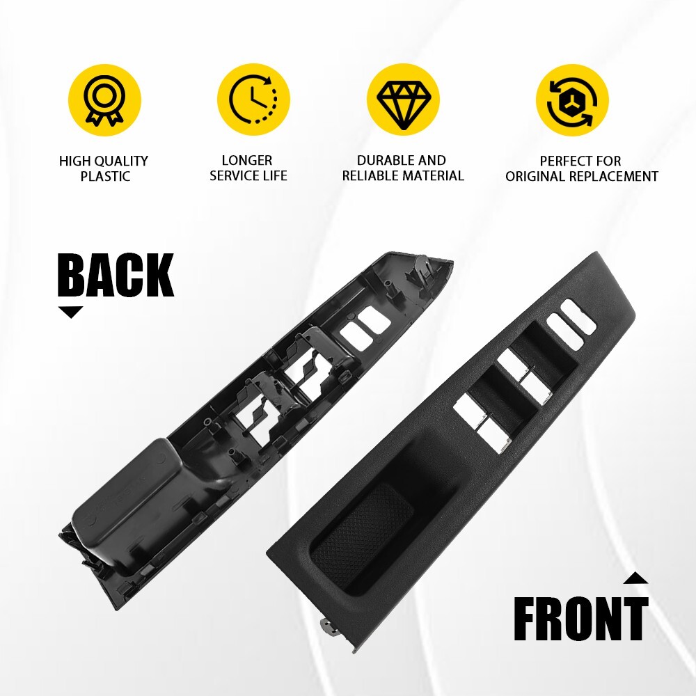 For Toyota Yaris 2012-2014 Front Window Driver Side Switch Panel Bezel Left E