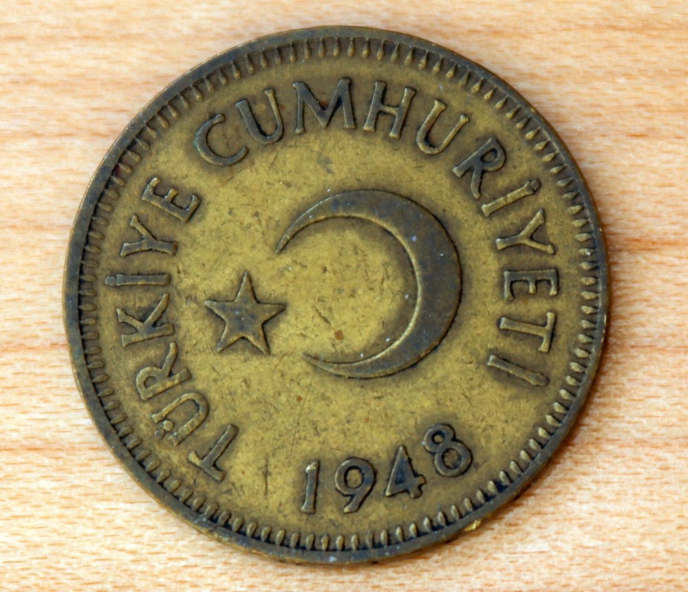 1948 Turkey 25 Kurus