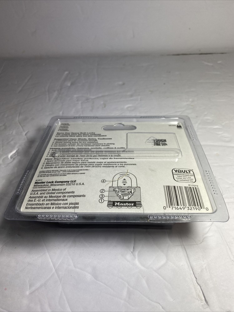 MASTER LOCK 3KADLD PADLOCK