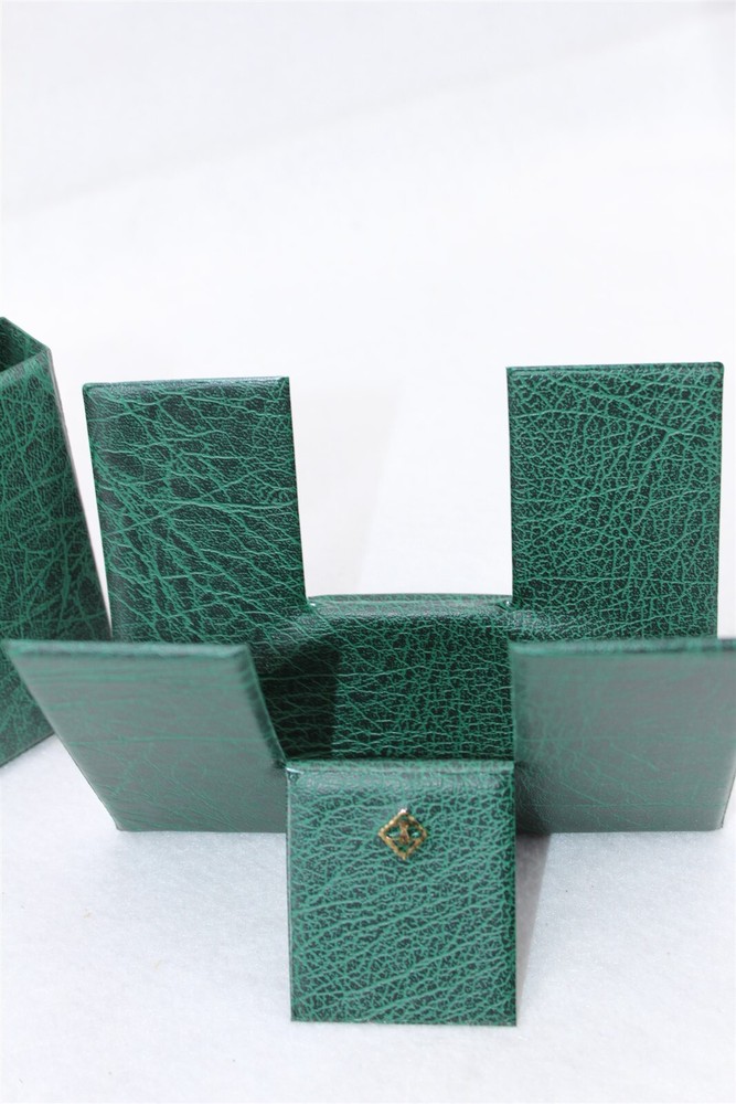 25 Black Stamp Submission Cards w 2 Strips & Display Holder | Archival Quality